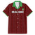 Custom Malawi Football Hawaiian Shirt Come On Flames - Red - Wonder Print Shop