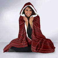 Malawi Football Hooded Blanket Come On Flames - Red - Wonder Print Shop