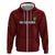 Custom Malawi Football Hoodie Come On Flames - Red - Wonder Print Shop
