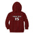 Custom Malawi Football Kid Hoodie Come On Flames - Red - Wonder Print Shop