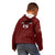 Custom Malawi Football Kid Hoodie Come On Flames - Red - Wonder Print Shop