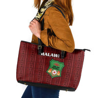 Malawi Football Leather Tote Bag Come On Flames - Red - Wonder Print Shop