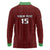 Custom Malawi Football Long Sleeve Polo Shirt Come On Flames - Red - Wonder Print Shop