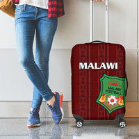 Malawi Football Luggage Cover Come On Flames - Red - Wonder Print Shop