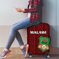 Malawi Football Luggage Cover Come On Flames - Red - Wonder Print Shop