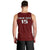 Custom Malawi Football Men Tank Top Come On Flames - Red - Wonder Print Shop