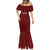 Custom Malawi Football Mermaid Dress Come On Flames - Red - Wonder Print Shop