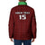 Custom Malawi Football Padded Jacket Come On Flames - Red - Wonder Print Shop