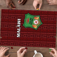 Malawi Football Puzzle Come On Flames - Red - Wonder Print Shop