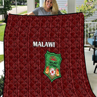 Malawi Football Quilt Come On Flames - Red - Wonder Print Shop