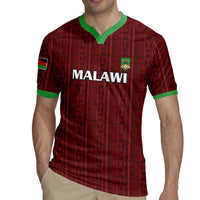 Custom Malawi Football Rugby Jersey Come On Flames - Red - Wonder Print Shop