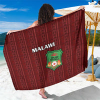 Malawi Football Sarong Come On Flames - Red - Wonder Print Shop