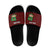 Malawi Football Slide Sandals Come On Flames - Red - Wonder Print Shop