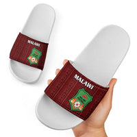 Malawi Football Slide Sandals Come On Flames - Red - Wonder Print Shop