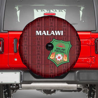Malawi Football Spare Tire Cover Come On Flames - Red - Wonder Print Shop
