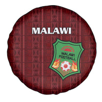 Malawi Football Spare Tire Cover Come On Flames - Red - Wonder Print Shop