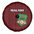 Malawi Football Spare Tire Cover Come On Flames - Red - Wonder Print Shop