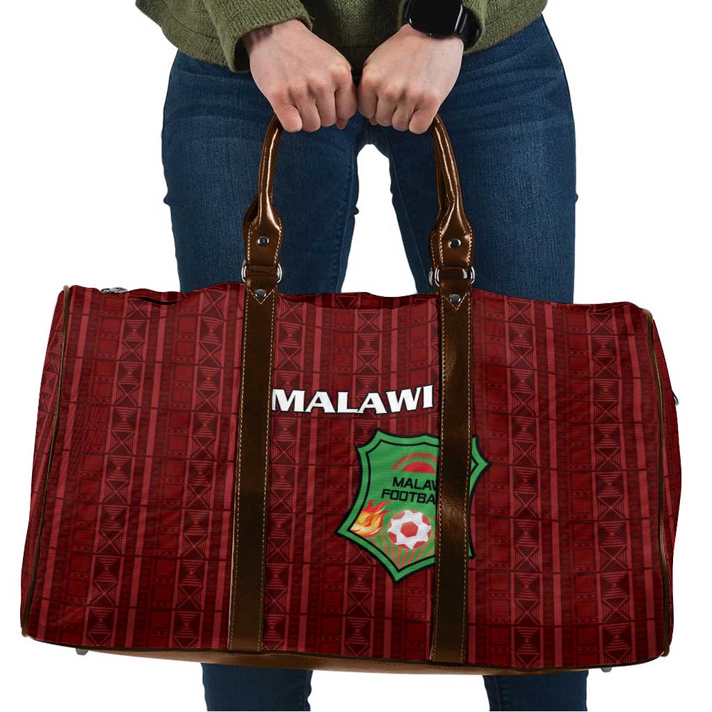 Malawi Football Travel Bag Come On Flames - Red - Wonder Print Shop