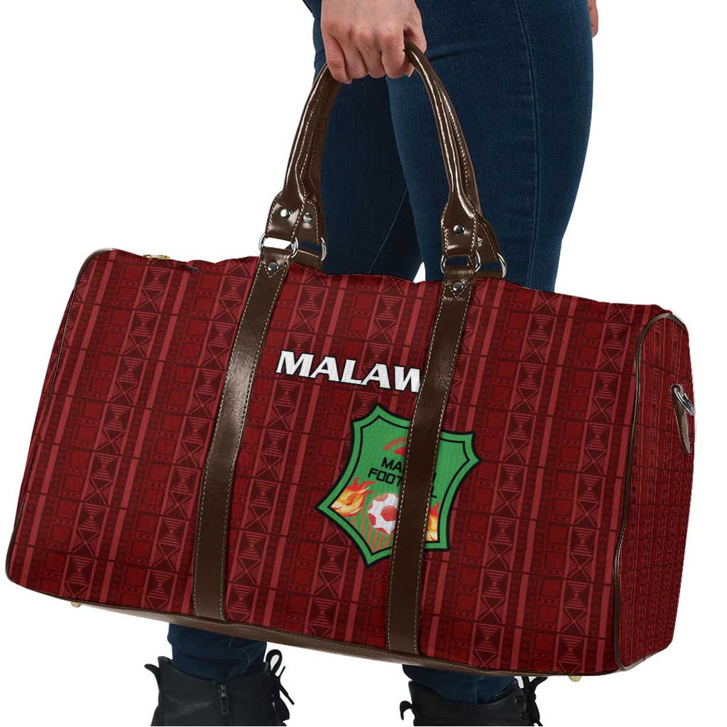 Malawi Football Travel Bag Come On Flames - Red - Wonder Print Shop