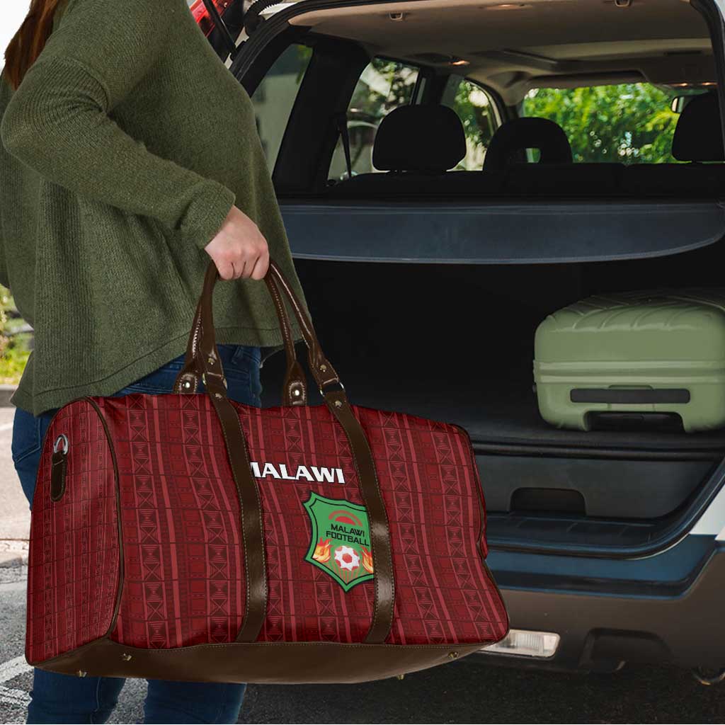 Malawi Football Travel Bag Come On Flames - Red - Wonder Print Shop