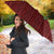Malawi Football Umbrella Come On Flames - Red - Wonder Print Shop