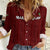 Custom Malawi Football Women Casual Shirt Come On Flames - Red - Wonder Print Shop
