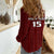 Custom Malawi Football Women Casual Shirt Come On Flames - Red - Wonder Print Shop