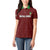 Custom Malawi Football Women Polo Shirt Come On Flames - Red - Wonder Print Shop