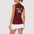 Custom Malawi Football Women Sleeveless Polo Shirt Come On Flames - Red - Wonder Print Shop