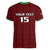 Custom Malawi Football Women V-Neck T-Shirt Come On Flames - Red - Wonder Print Shop