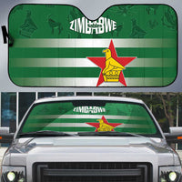 Rugby Zimbabwe Custom Auto Sun Shade Go Champions Sables - Wonder Print Shop