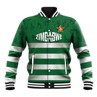 Rugby Zimbabwe Custom Baseball Jacket Go Champions Sables - Wonder Print Shop