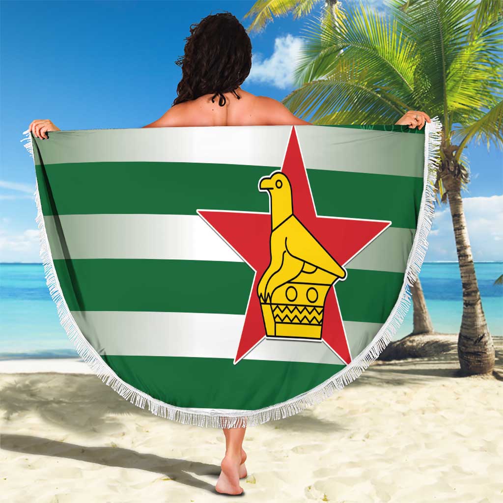 Rugby Zimbabwe Beach Blanket Go Champions Sables - Wonder Print Shop