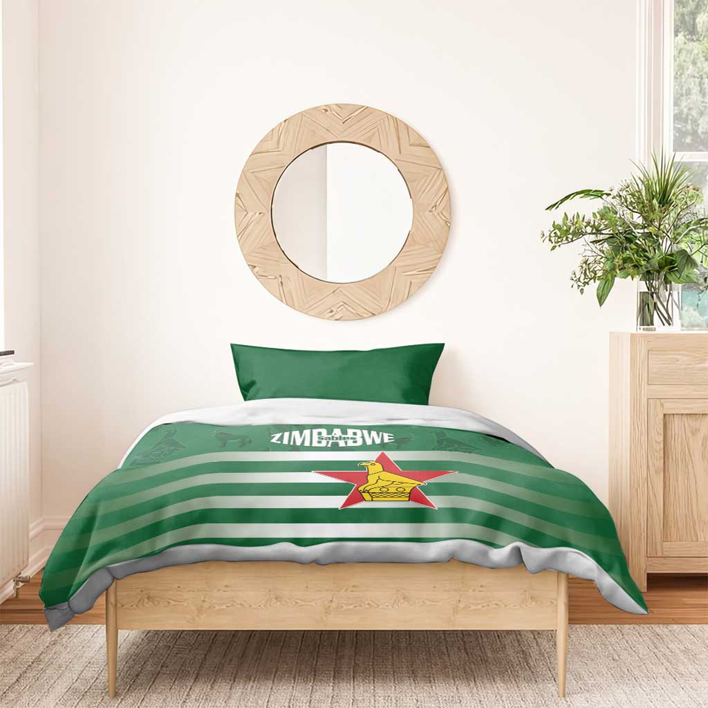 Rugby Zimbabwe Bedding Set Go Champions Sables - Wonder Print Shop