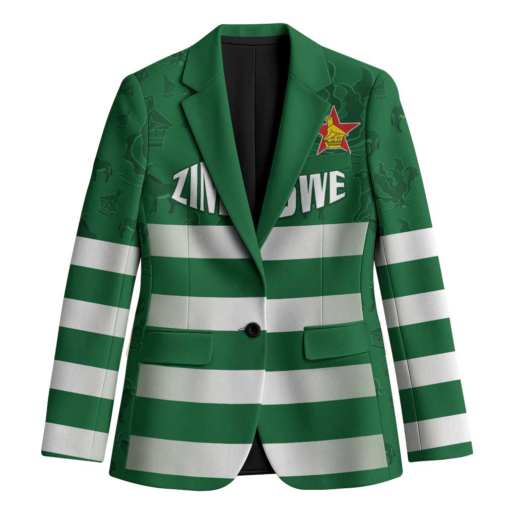 Rugby Zimbabwe Custom Blazer Go Champions Sables - Wonder Print Shop