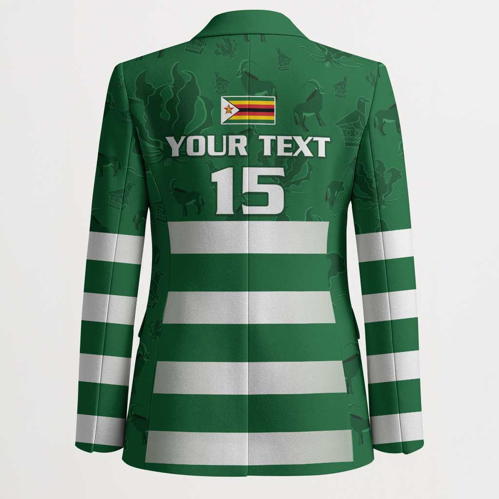 Rugby Zimbabwe Custom Blazer Go Champions Sables - Wonder Print Shop