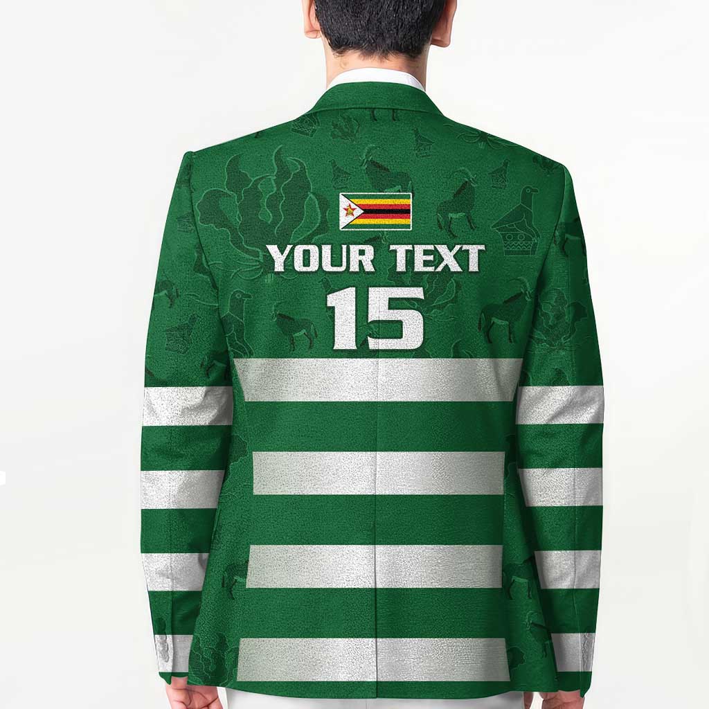 Rugby Zimbabwe Custom Blazer Go Champions Sables - Wonder Print Shop