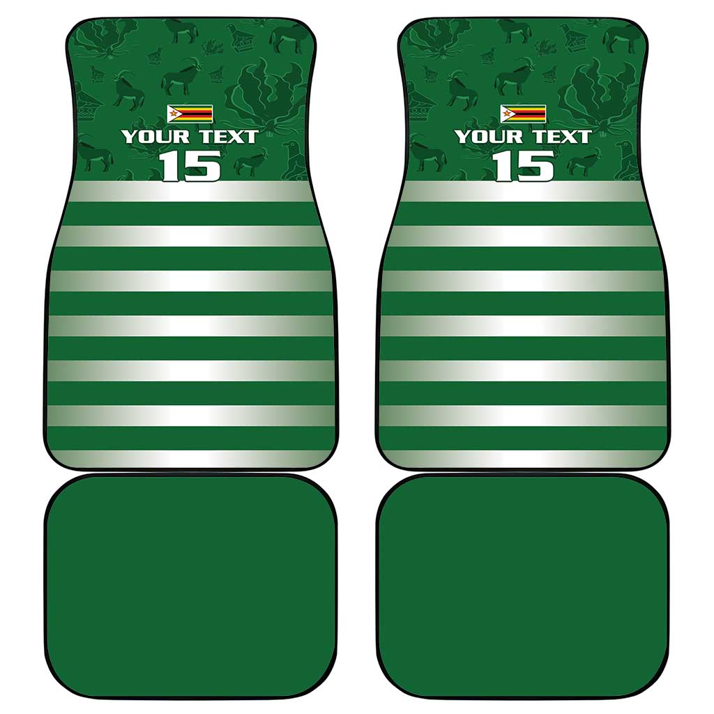 Rugby Zimbabwe Car Mats Go Champions Sables - Wonder Print Shop