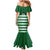 Rugby Zimbabwe Custom Family Matching Mermaid Dress and Hawaiian Shirt Go Champions Sables - Wonder Print Shop