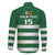Rugby Zimbabwe Custom Family Matching Off The Shoulder Long Sleeve Dress and Hawaiian Shirt Go Champions Sables - Wonder Print Shop