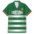 Rugby Zimbabwe Custom Family Matching Off Shoulder Short Dress and Hawaiian Shirt Go Champions Sables - Wonder Print Shop
