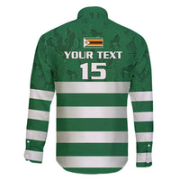 Rugby Zimbabwe Custom Family Matching Summer Maxi Dress and Hawaiian Shirt Go Champions Sables - Wonder Print Shop