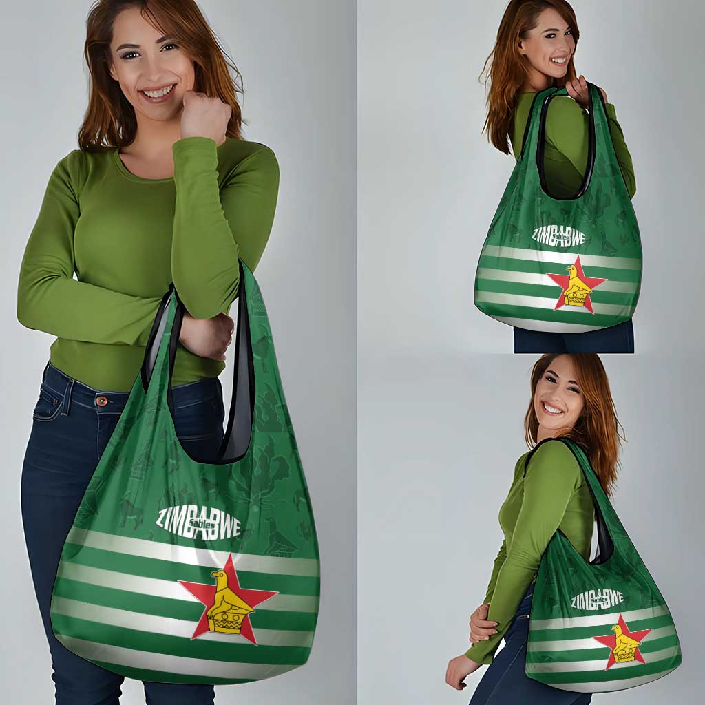 Rugby Zimbabwe Grocery Bag Go Champions Sables - Wonder Print Shop