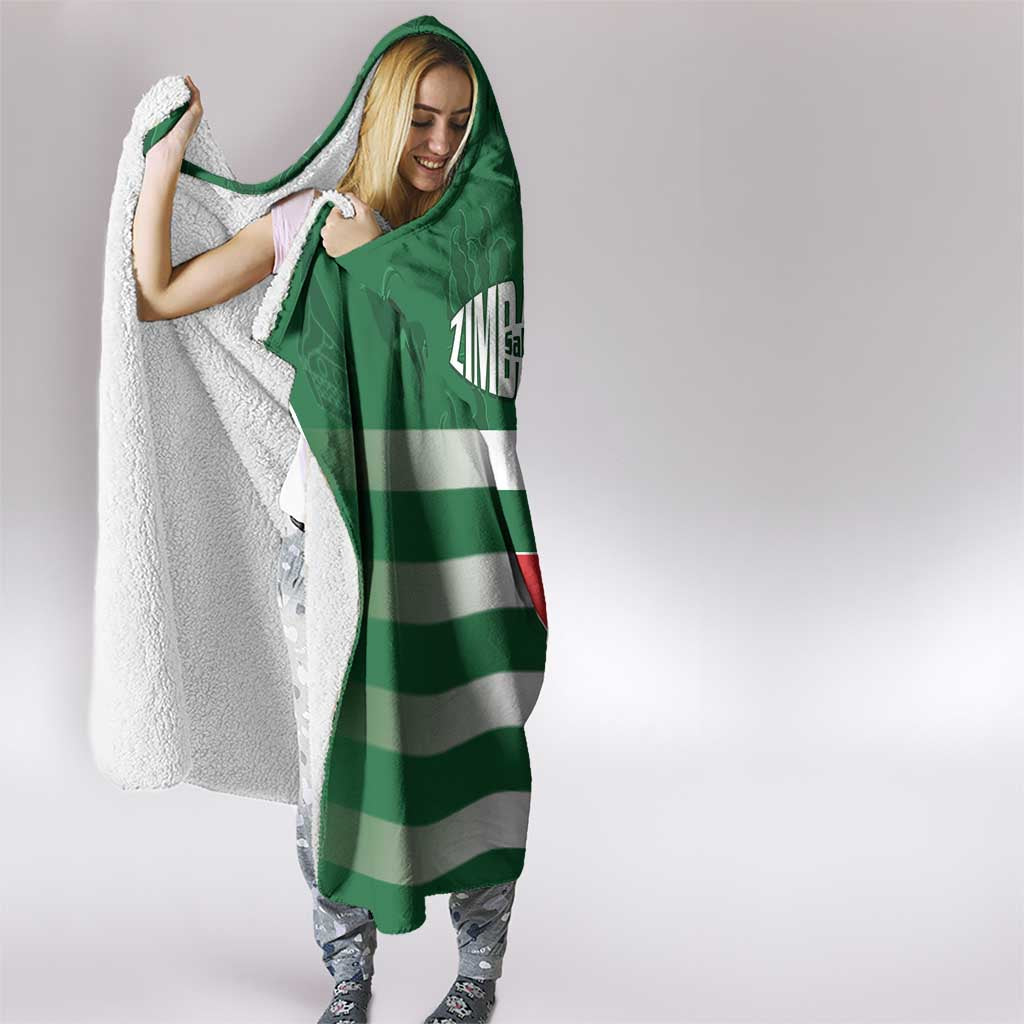 Rugby Zimbabwe Hooded Blanket Go Champions Sables - Wonder Print Shop