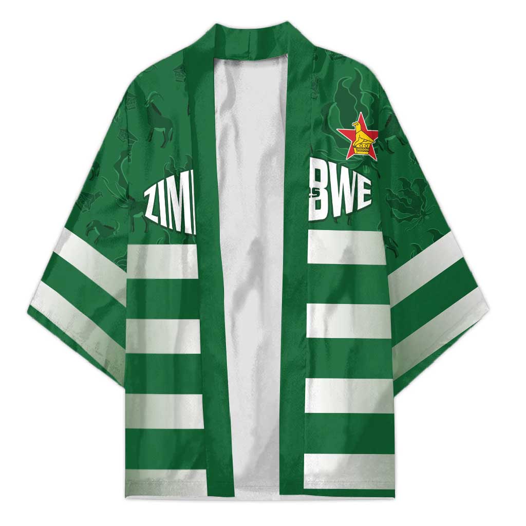 Rugby Zimbabwe Custom Kimono Go Champions Sables - Wonder Print Shop