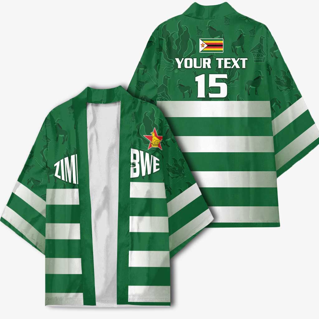 Rugby Zimbabwe Custom Kimono Go Champions Sables - Wonder Print Shop