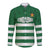 Rugby Zimbabwe Custom Long Sleeve Button Shirt Go Champions Sables - Wonder Print Shop