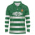 Rugby Zimbabwe Custom Long Sleeve Polo Shirt Go Champions Sables - Wonder Print Shop