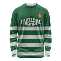 Rugby Zimbabwe Custom Long Sleeve Shirt Go Champions Sables - Wonder Print Shop