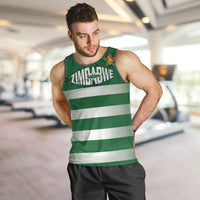Rugby Zimbabwe Custom Men Tank Top Go Champions Sables - Wonder Print Shop